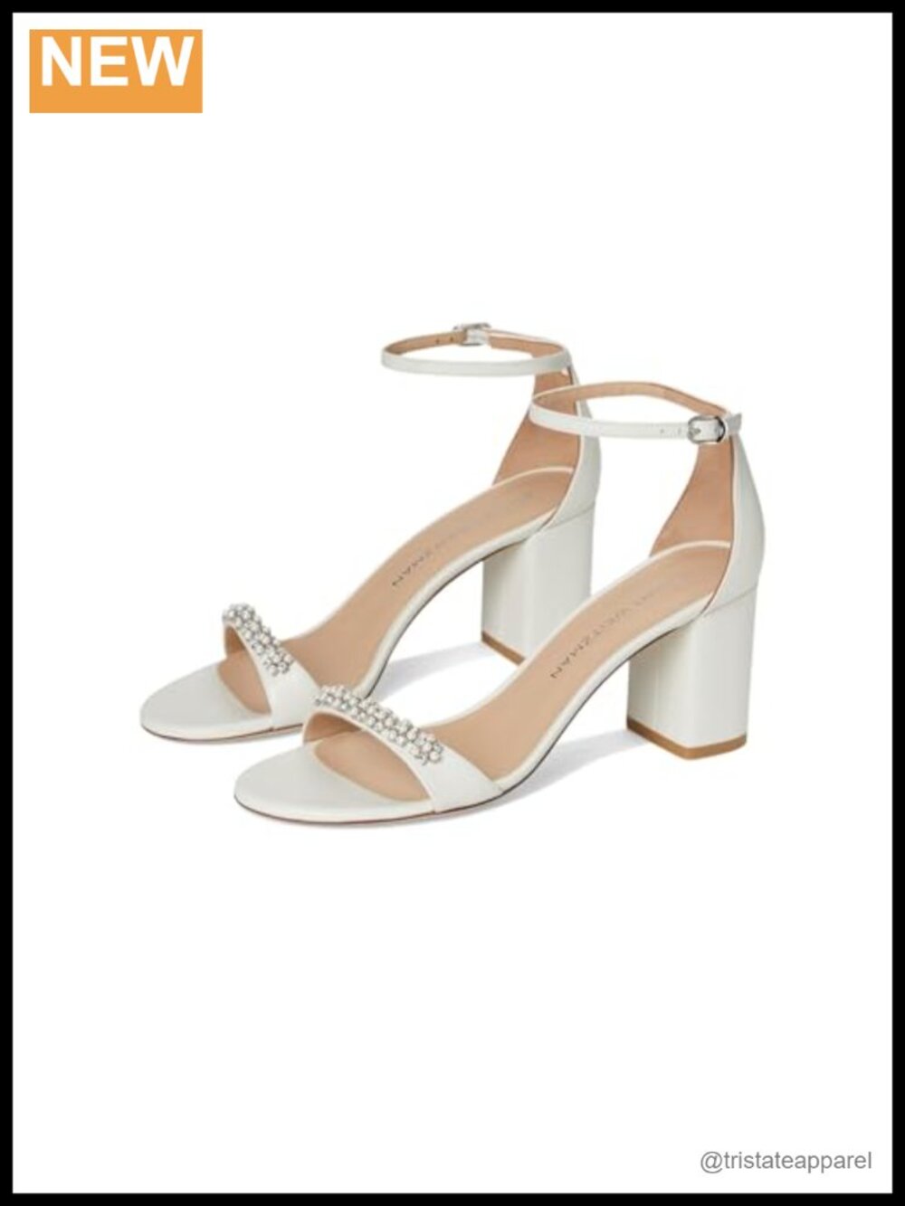 Lamb Leather Block Heel Ankle Strap Sandals Made in Spain Luxury Evening